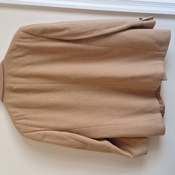 Vintage Corporate Woman 100% Camel Hair Blazer | Size 16 - Picture 9 of 11